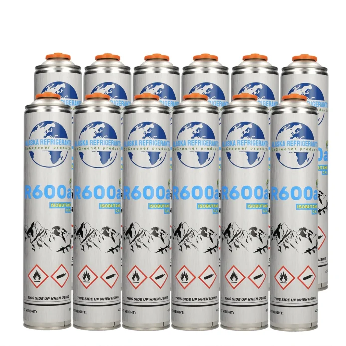 12 x Alaska Refrigerants R600a isobutan - 420g